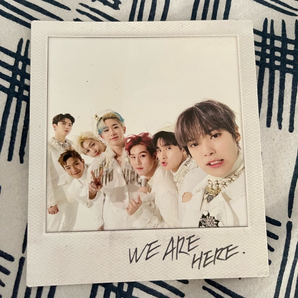 Monsta X- We Are Here Group Polaroid